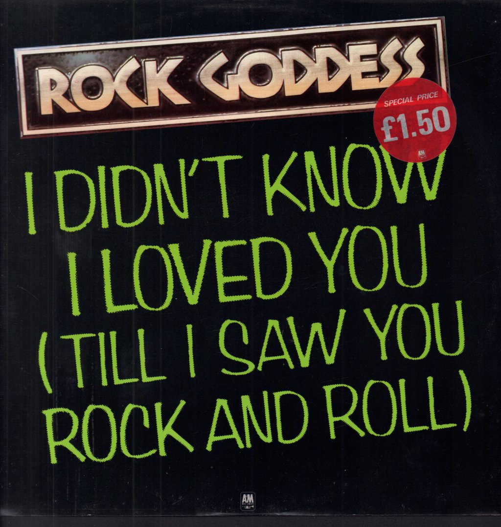 Rock Goddess - I Didn't Know I Loved You - 12 Inch