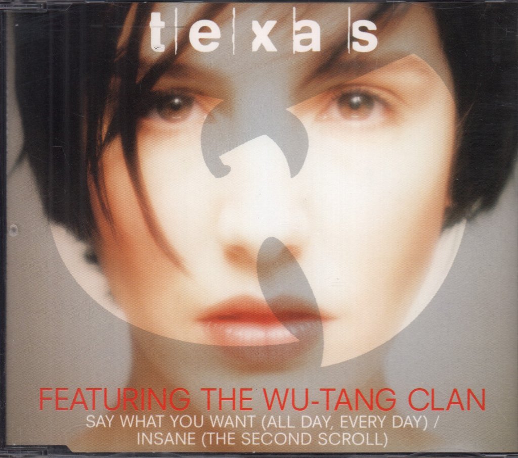 Texas Featuring The Wu Tang Clan - Say What You Want - Cd