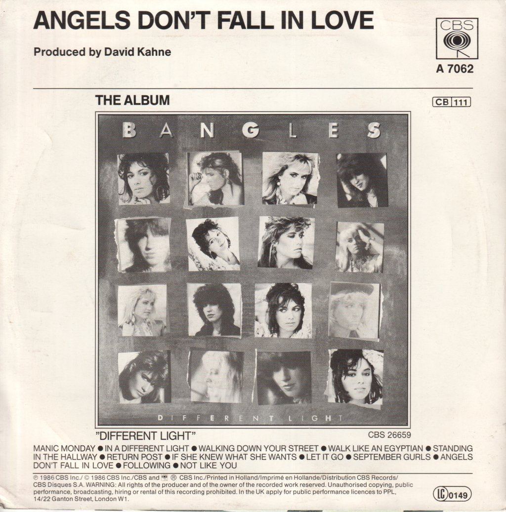Bangles - If She Knew What She Wants - 7 Inch