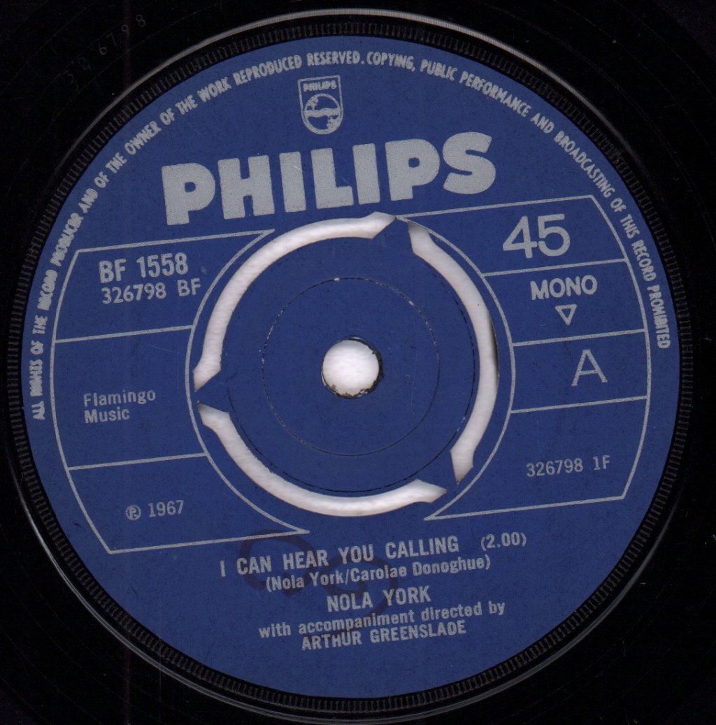 Nola York - I Can Hear You Calling - 7 Inch