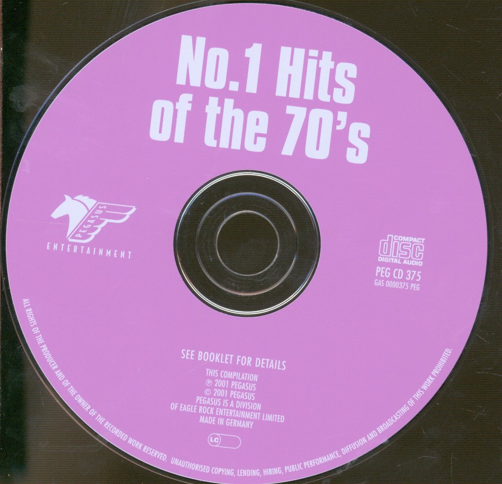Various Artists - No.1 Hits Of The 70's - Cd