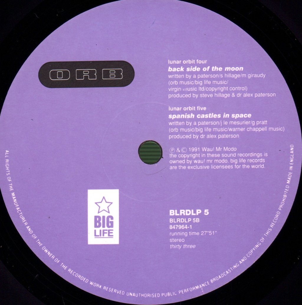ORB - Orb's Adventures Beyond The Ultraworld (Special Classical Pressing) - Double Lp