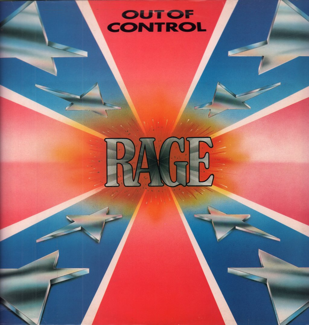 Rage (Nwobhm Group) - Out Of Control - Lp