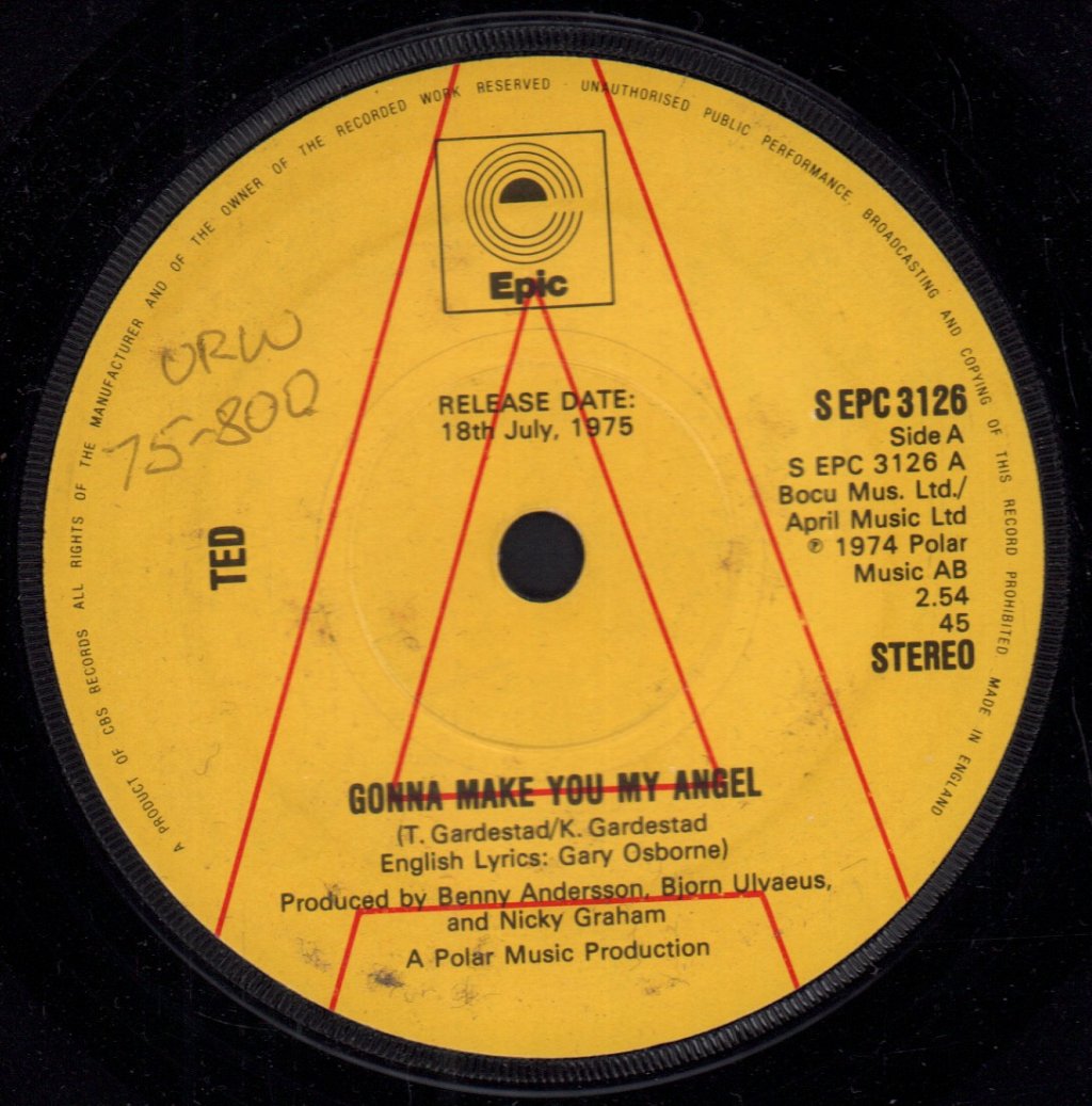 Ted - Gonna Make You My Angel - 7 Inch
