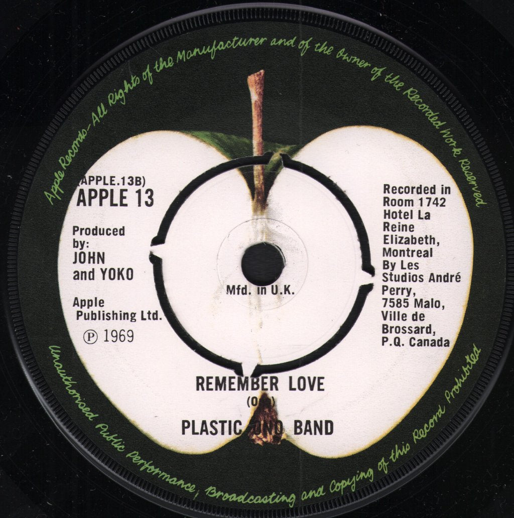 Plastic Ono Band - Give Peace A Chance - 7 Inch