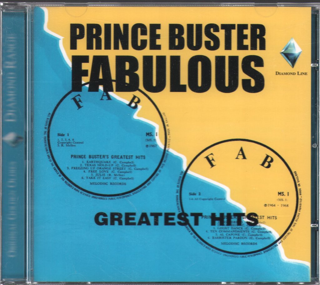 Prince Buster - Fabulous Greatest Hits - Cd