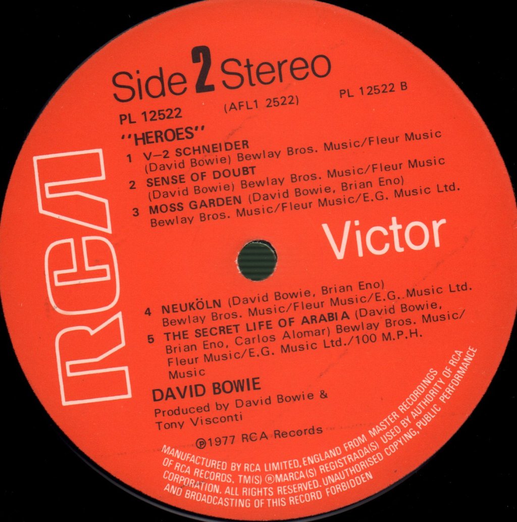 David Bowie - Heroes - Lp