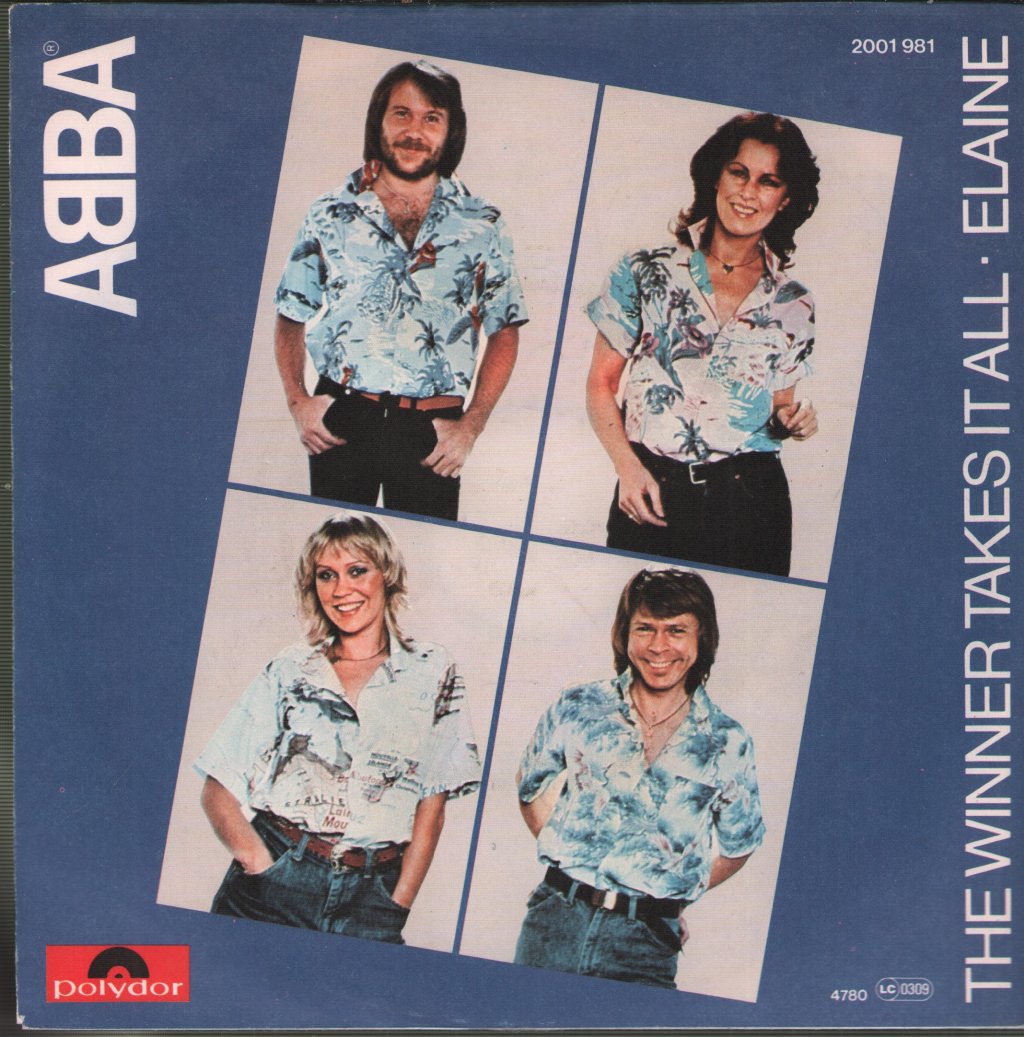 ABBA - Winner Takes It All / Elaine - 7 Inch