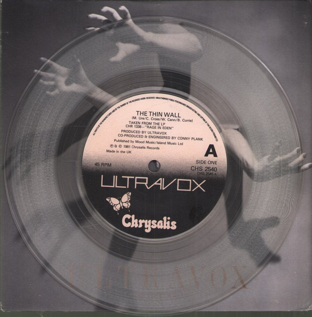 Ultravox - Thin Wall - 7 Inch