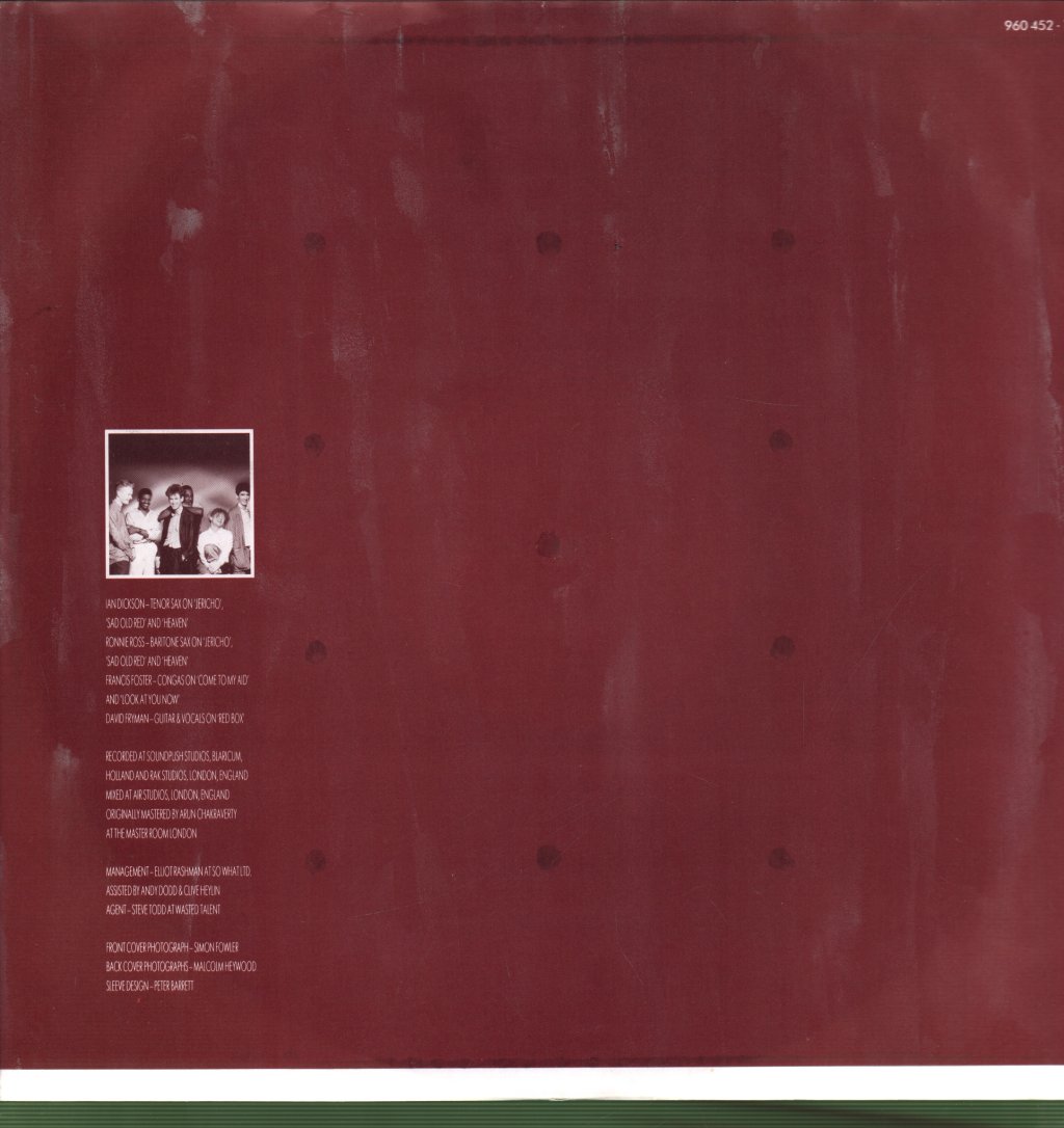 Simply Red - Picture Book - Lp