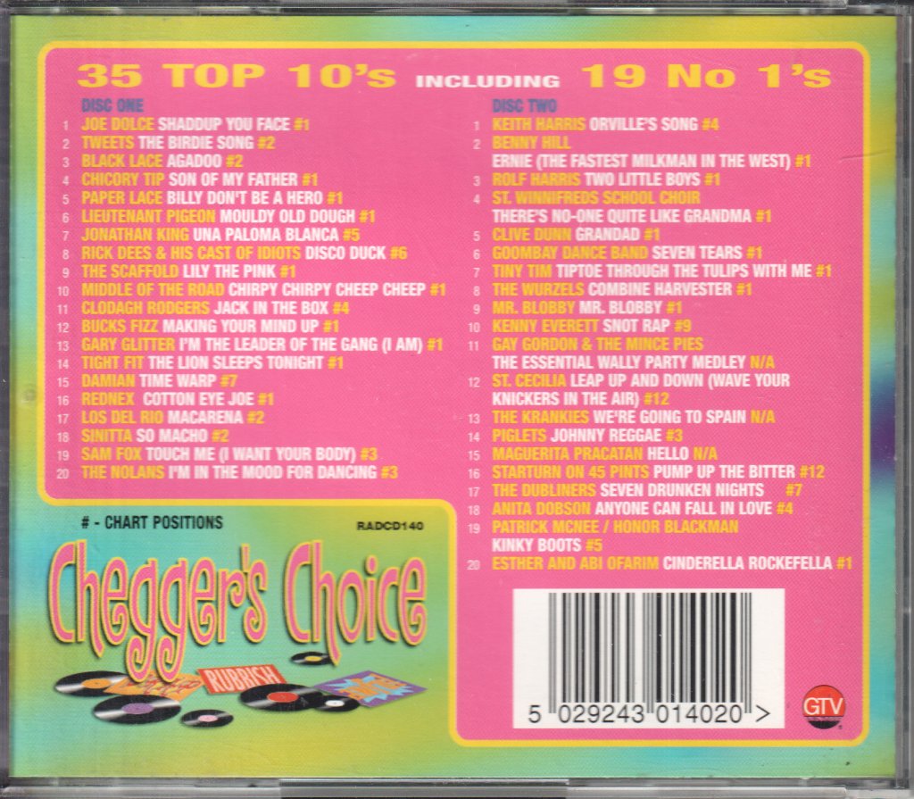 Various Artists - Cheggers Choice - Double Cd
