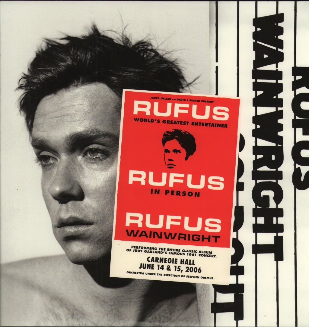 Rufus Wainwright - Rufus Does Judy At Carnegie Hall - Triple Lp