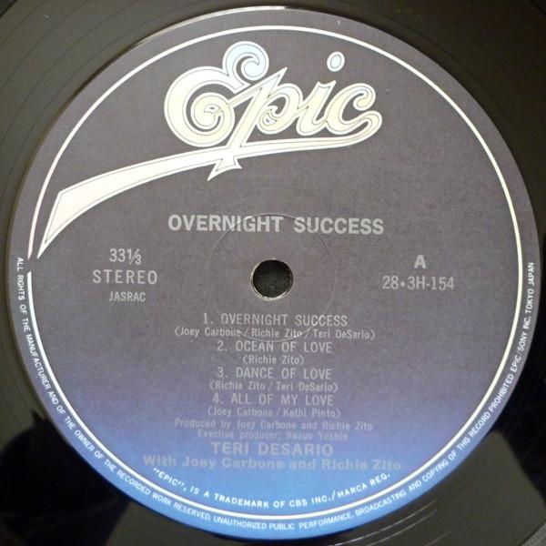 Teri Desario - Overnight Success - Lp
