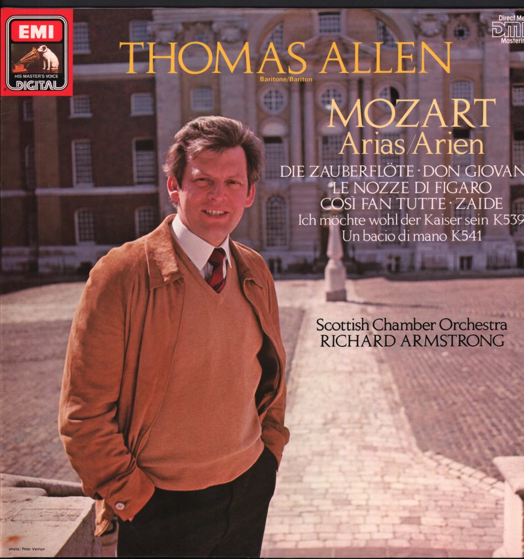 Thomas Allen / Richard Armstrong / Scottish Chamber Orchestra - Mozart Arias - Lp