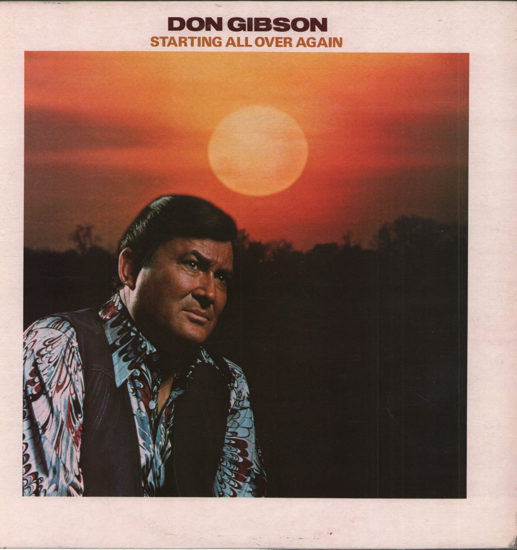 Don Gibson - Starting All Over Again - Lp
