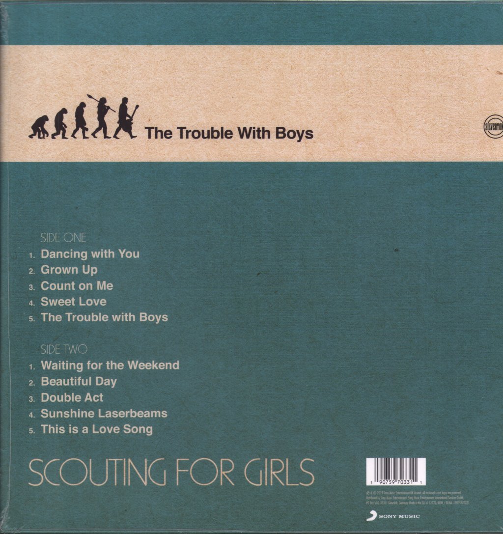 Scouting For Girls - Trouble With Boys - Lp