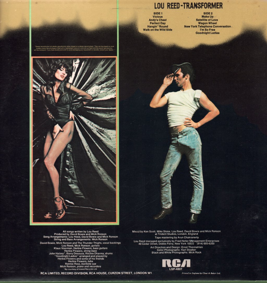Lou Reed - Transformer - Lp