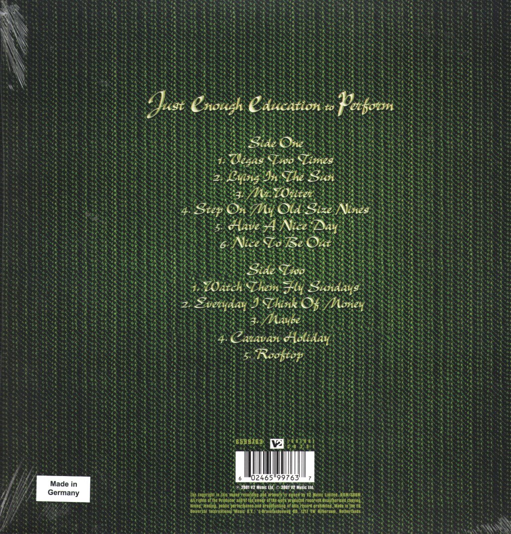 Stereophonics - Just Enough Education To Perform (National Album Day 2024) - Lp