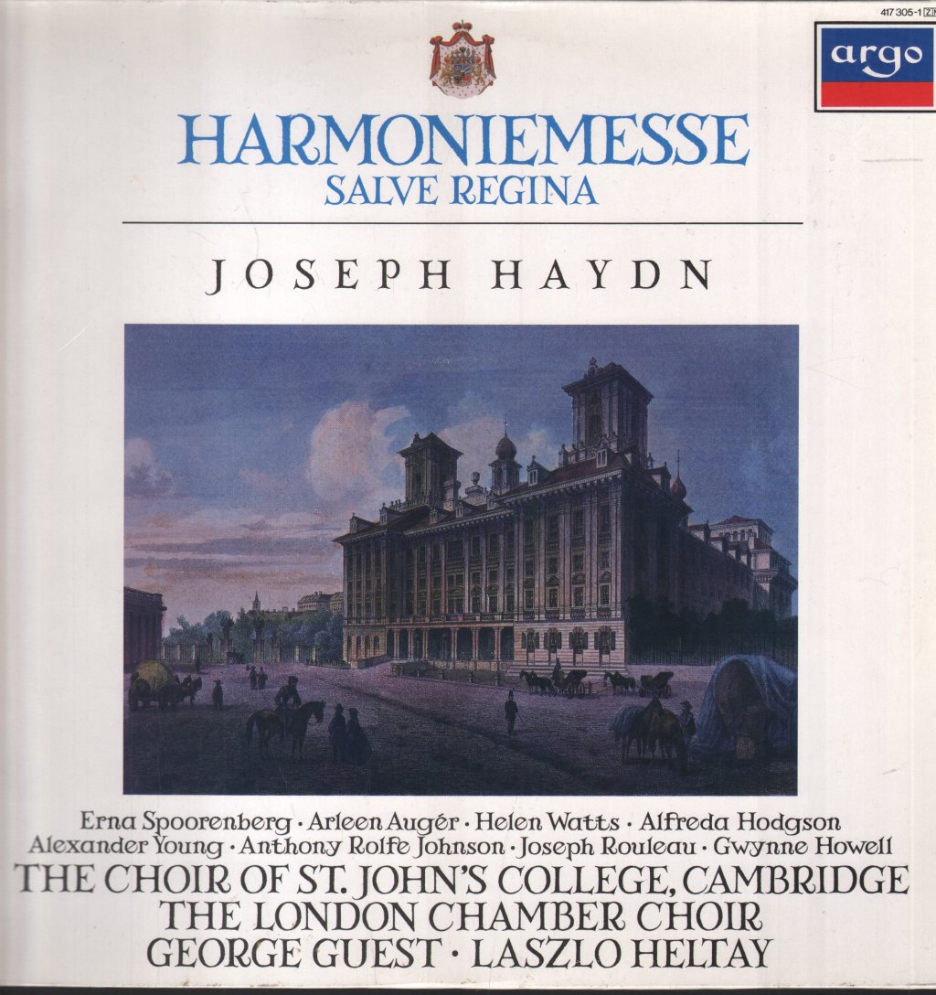 Erna Spoorenberg / Arleen Auger / Helen Watts / George Guest - Joseph Haydn - Harmoniemesse - Lp