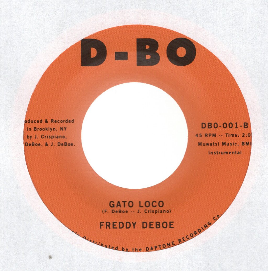 Freddy Deboe - Remember (The Good Times) - 7 Inch
