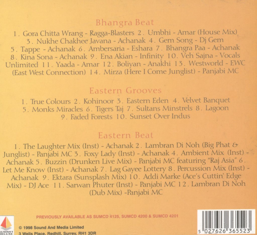 Various Artists - Eastern Grooves - Triple Cd