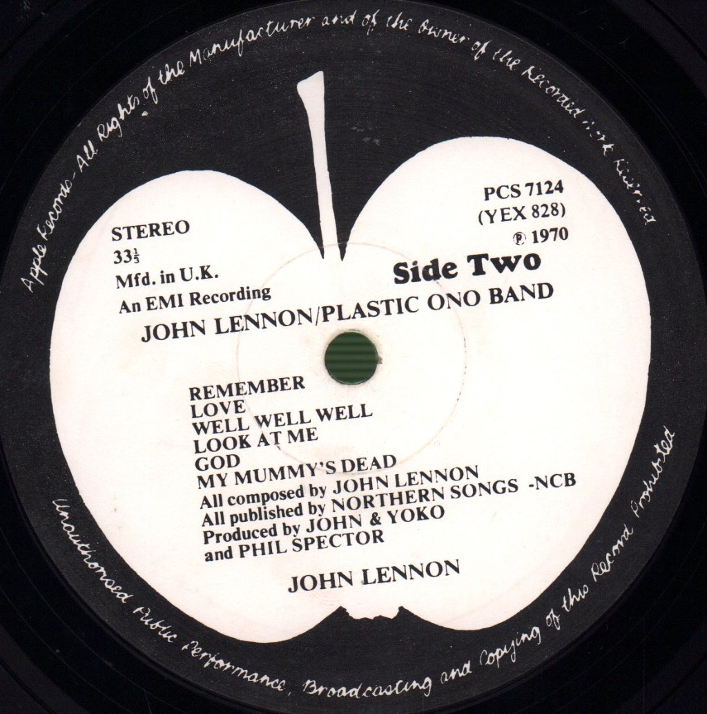 John Lennon / Plastic Ono Band - John Lennon / Plastic Ono Band - Lp