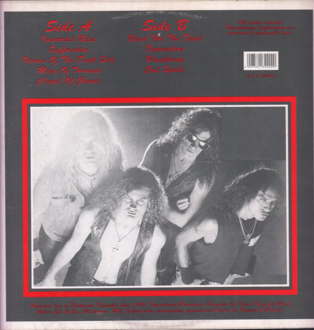 Morbid Angel - European Madness ´89 - Lp