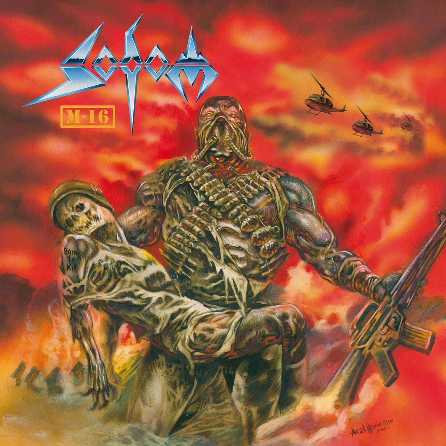 Sodom - M-16 (Remastered - 20th Anniversary Edition) (Orange Colour Vinyl -2lp) - Double Lp