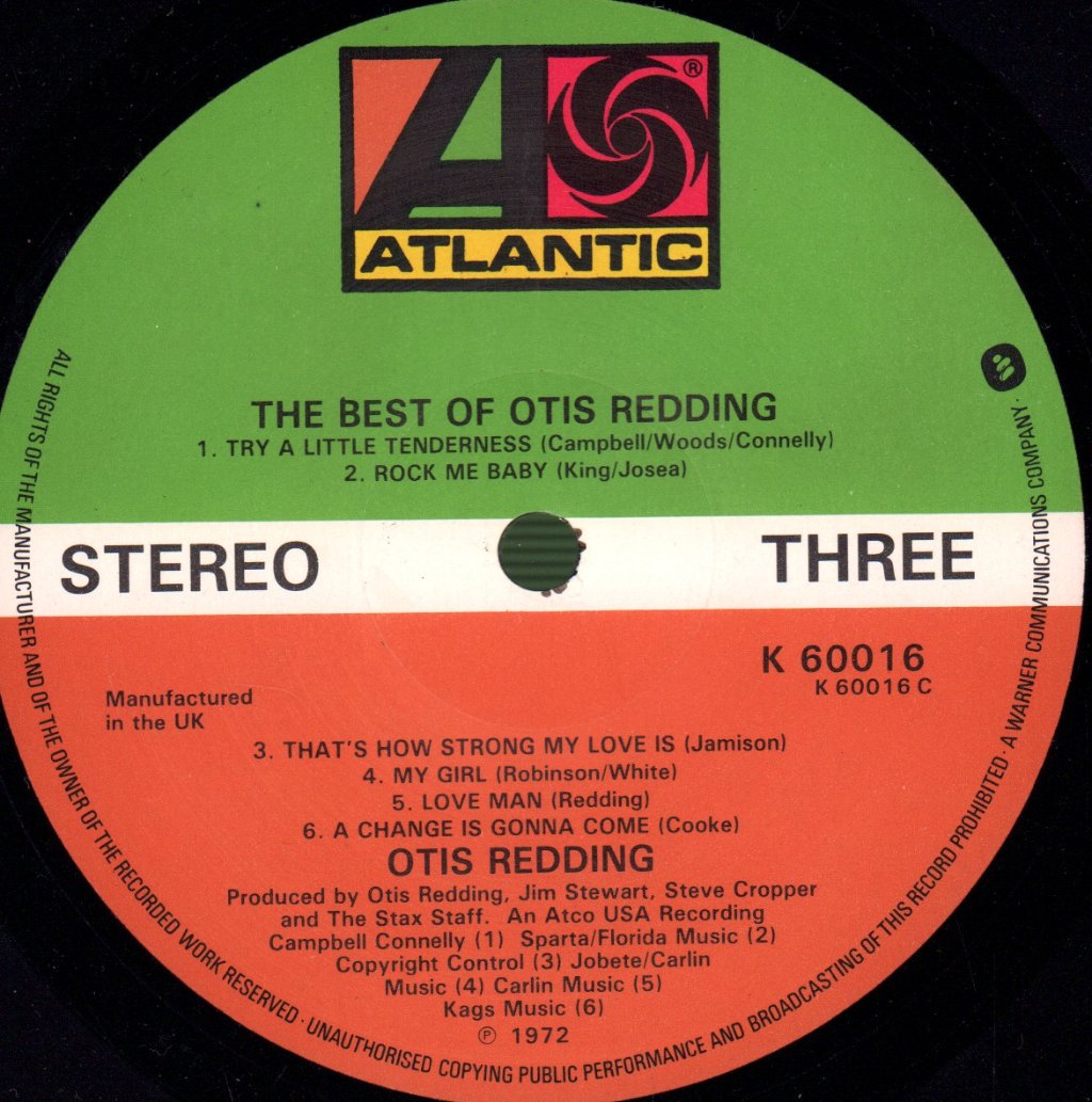 Otis Redding - Best Of - Double Lp