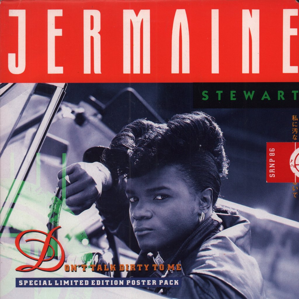 Jermaine Stewart - Don't Talk Dirty To Me - 7 Inch