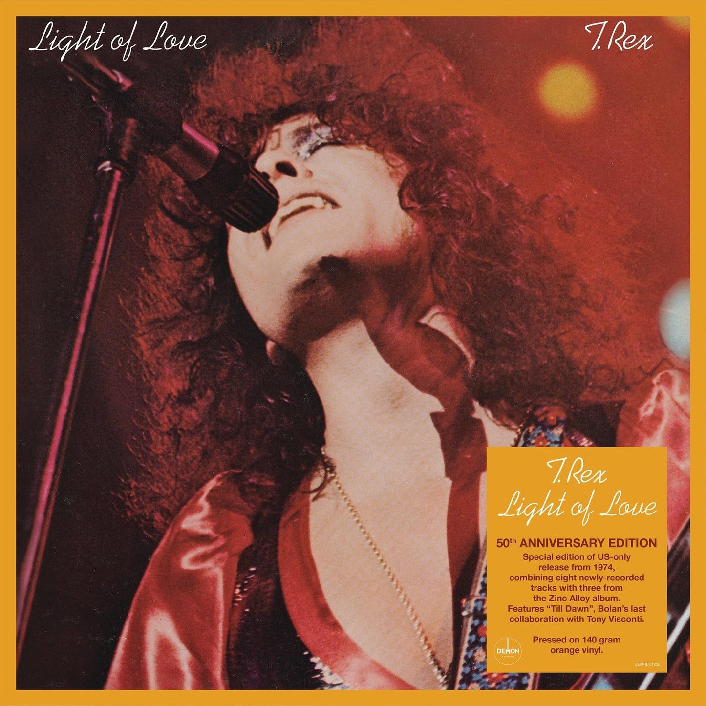 T Rex - T. Rex: 'light of Love' Orange Vinyl - Lp