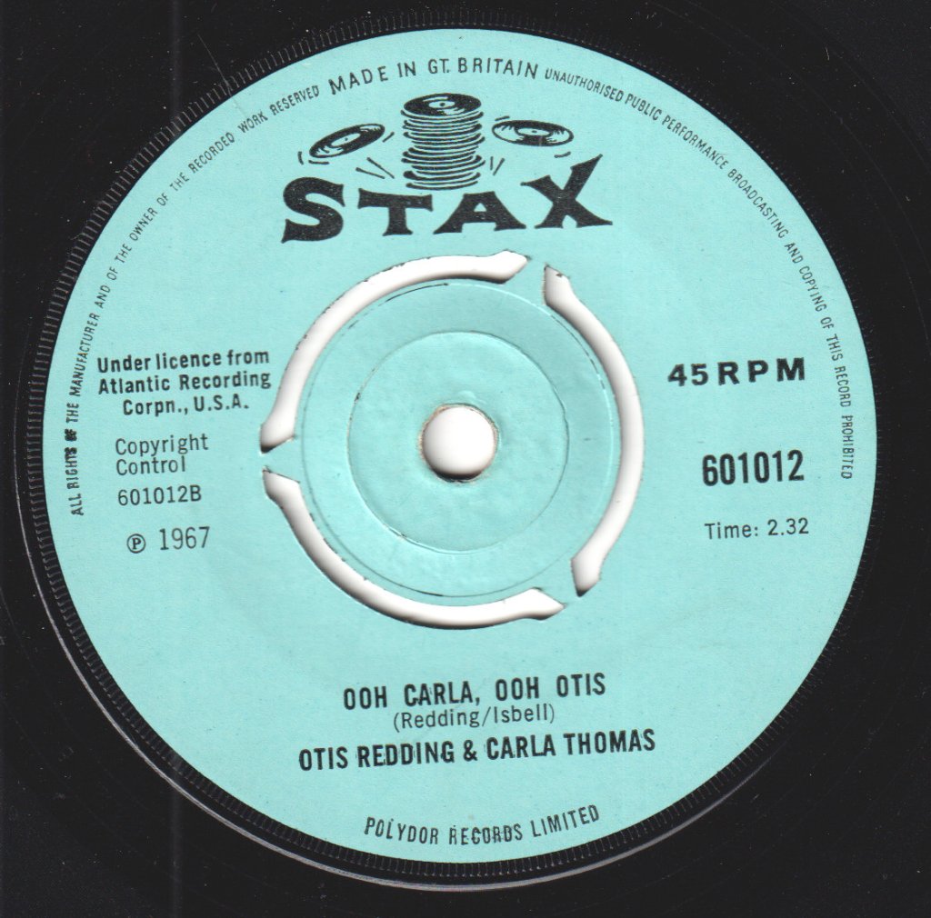Otis Redding And Carla Thomas - Tramp - 7 Inch