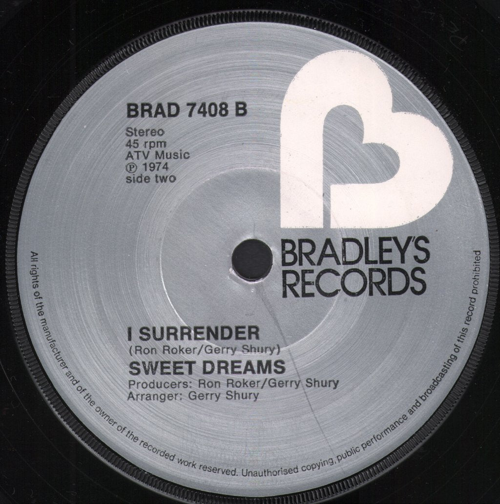 Sweet Dreams - Honey Honey - 7 Inch