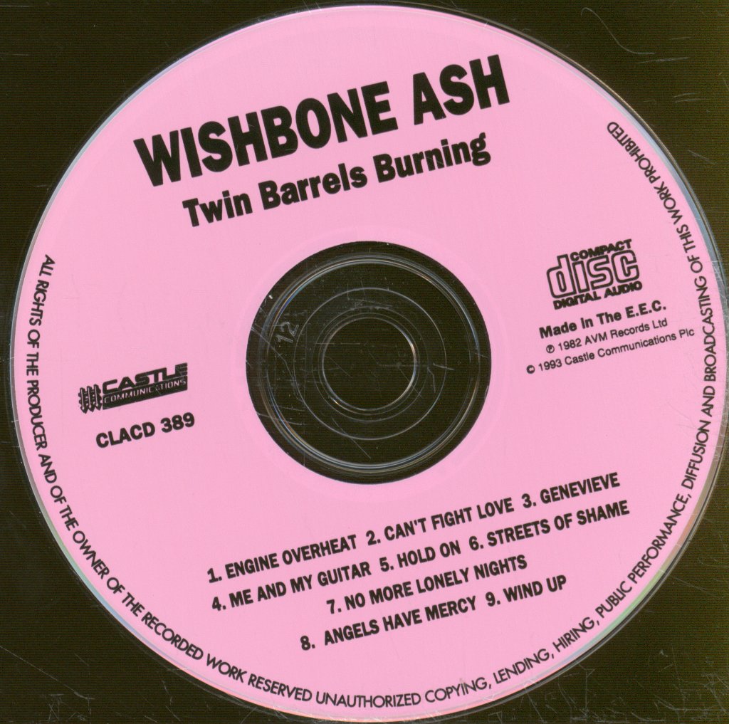 Wishbone Ash - Twin Barrels Burning - Cd