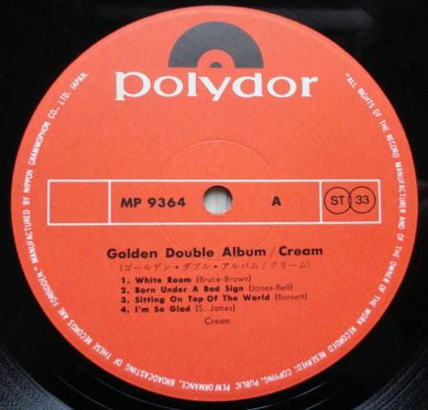 Cream - Golden Double Album - Double Lp