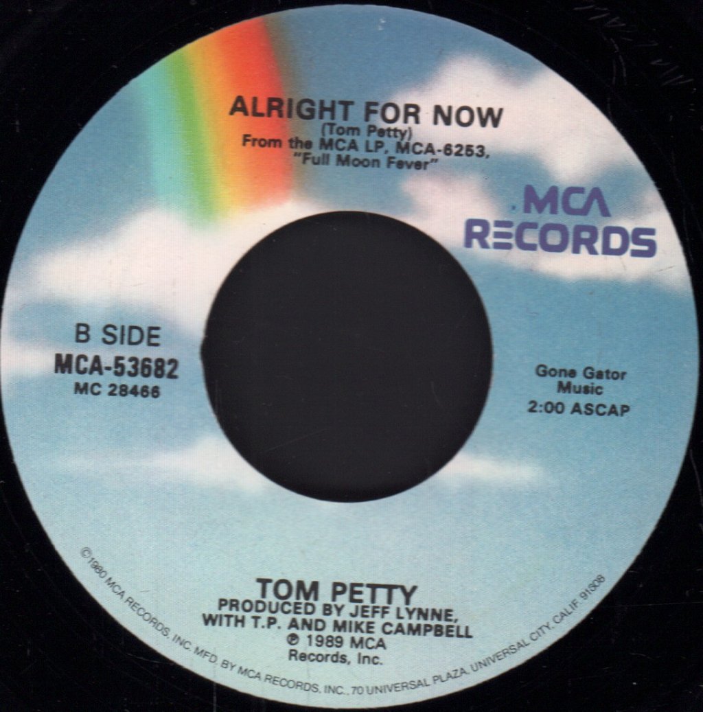 Tom Petty - Runnin' Down A Dream - 7 Inch