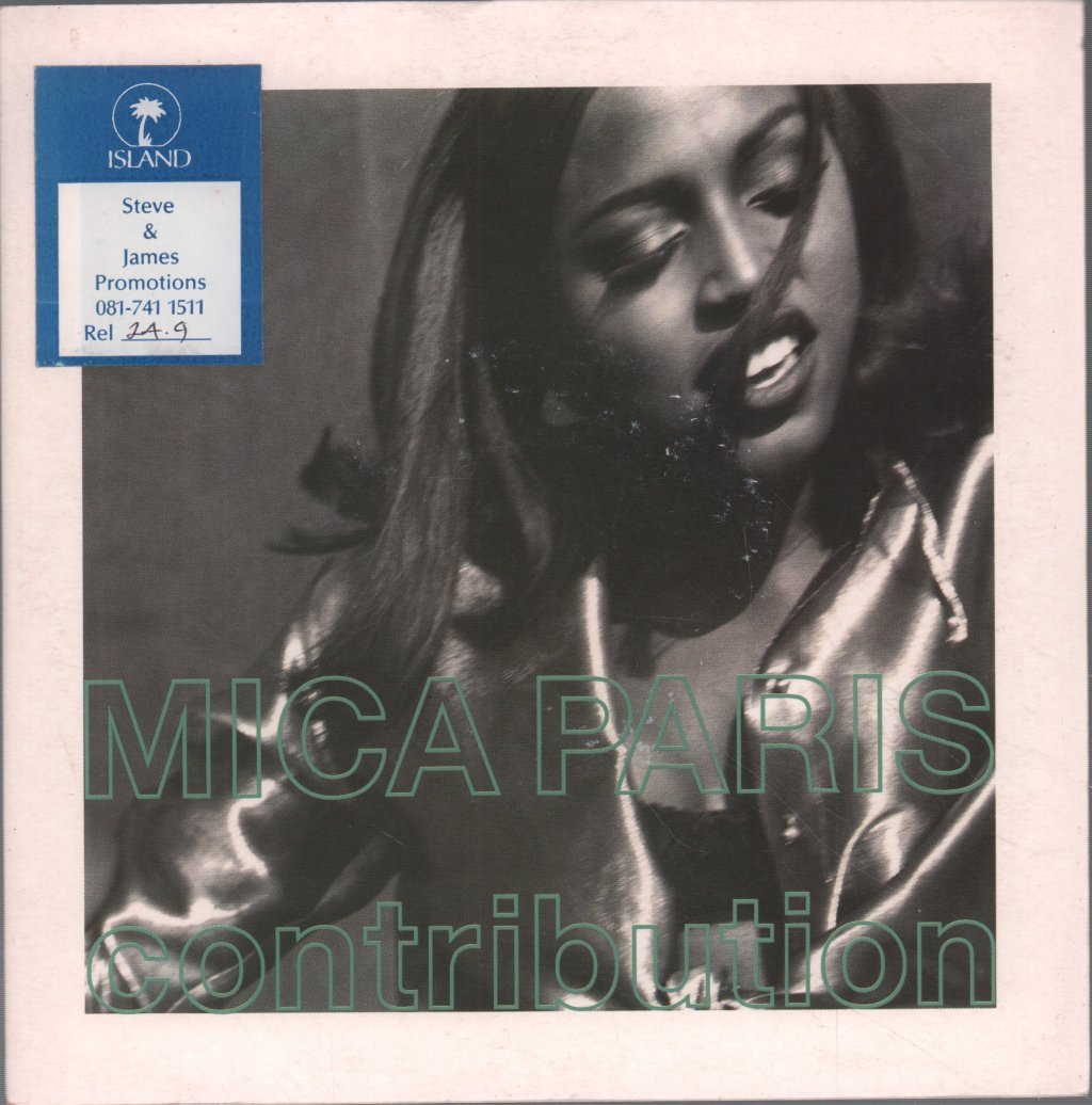 Mica Paris Featuring Rakim - Contribution - 7 Inch