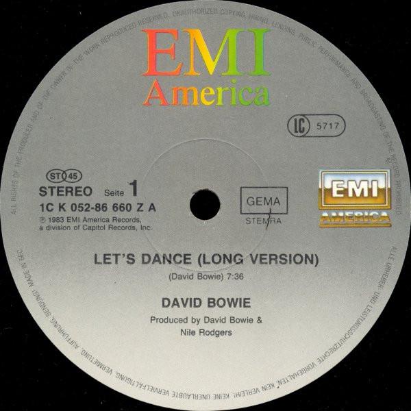 David Bowie - Let's Dance - 12 Inch