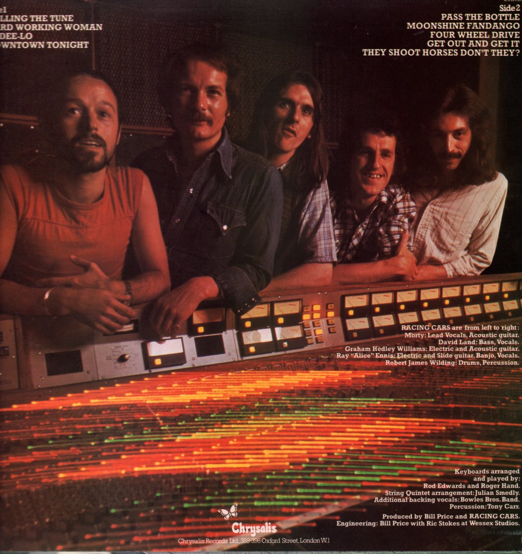 Racing Cars - Downtown Tonight - Lp