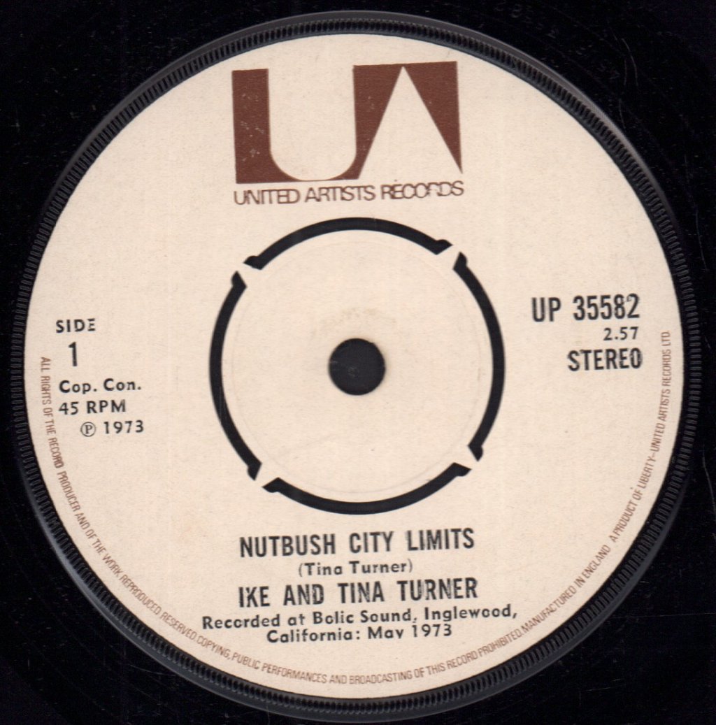Ike And Tina Turner - Nutbush City Limits - 7 Inch