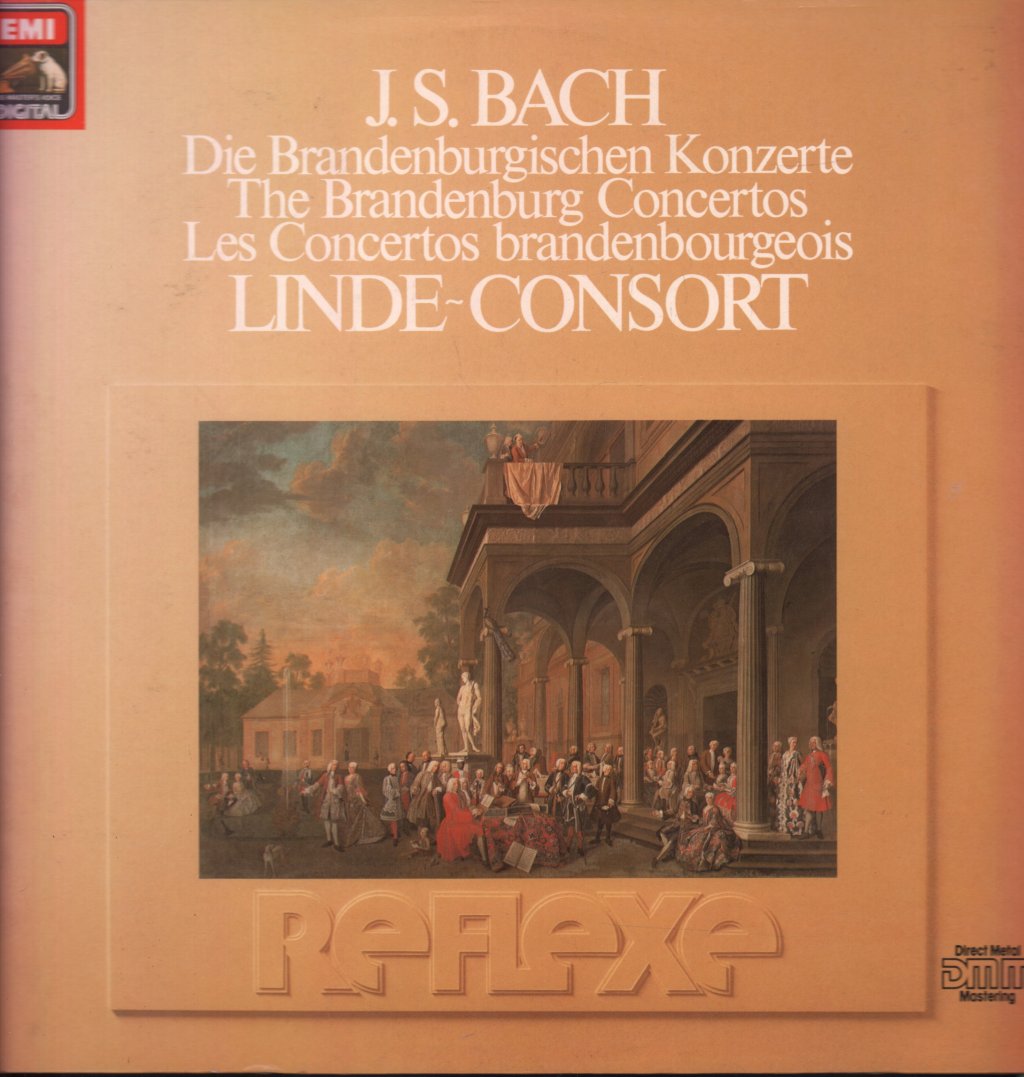 Linde-Consort - Bach Die Brandenburgischen Konzerte / The Brandenburg Concertos / Les Concertos Brandenbourgeois - Double Lp