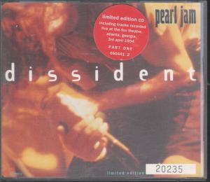 Pearl Jam - Dissident - Cd