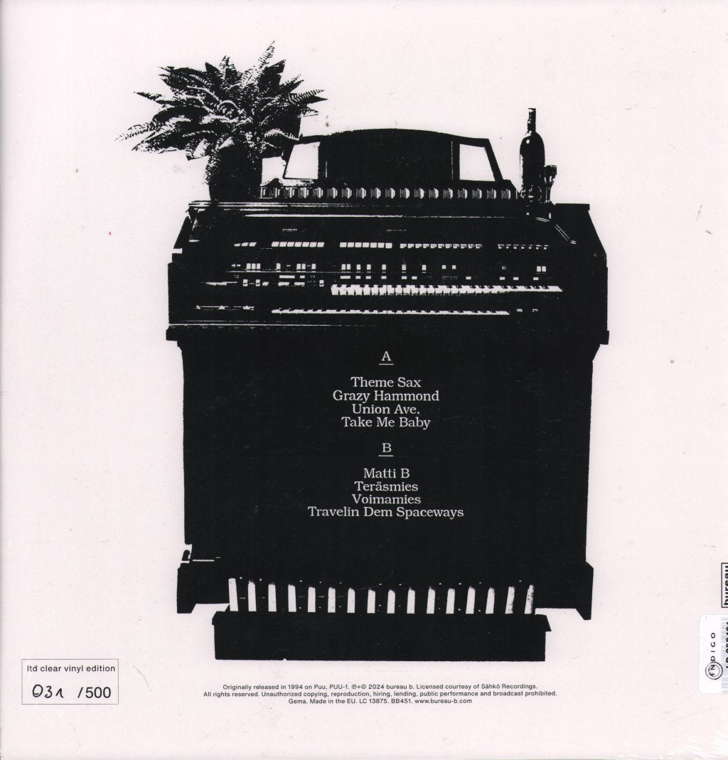 Jimi Tenor - Sahkomies (30th Anniversary) - Lp