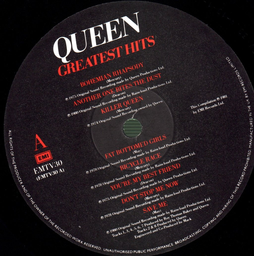 Queen - Greatest Hits - Lp