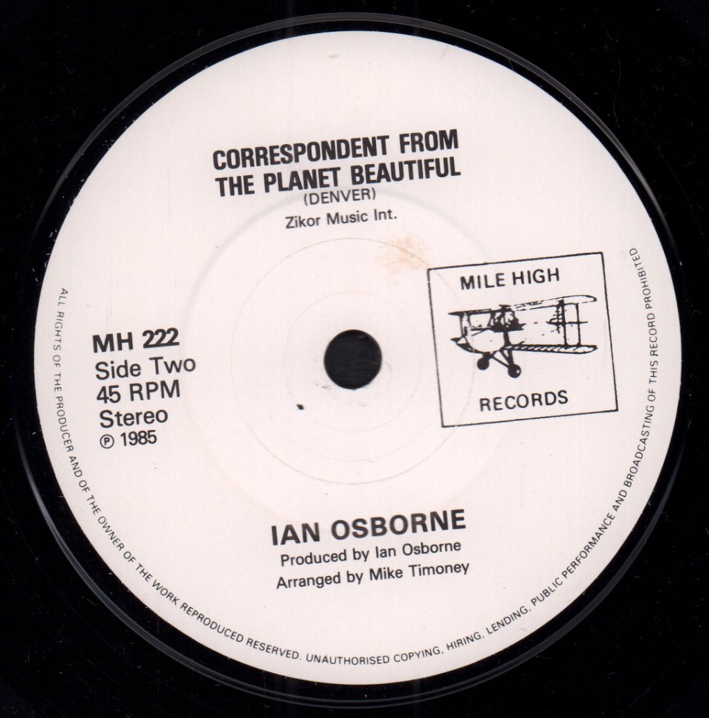 Ian Osborne - Girl Don't Go - 7 Inch