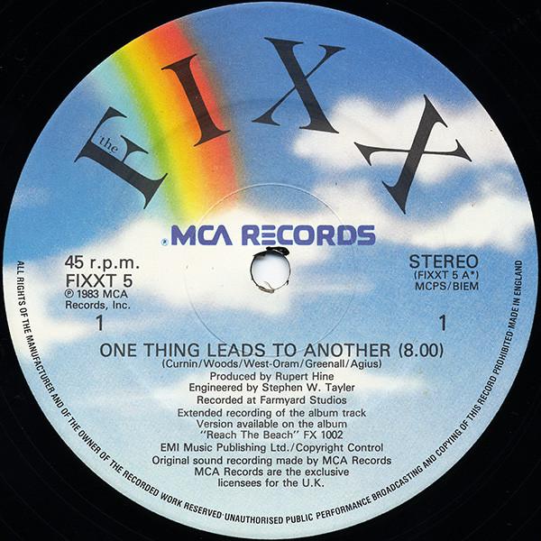 Fixx - One Thing Leads To Another - 12 Inch