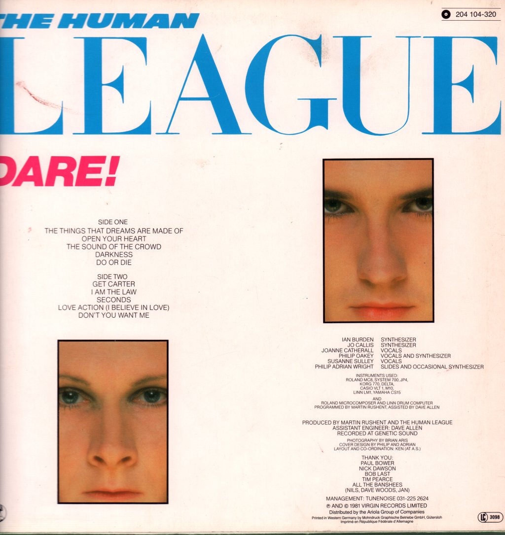 Human League - Dare! - Lp