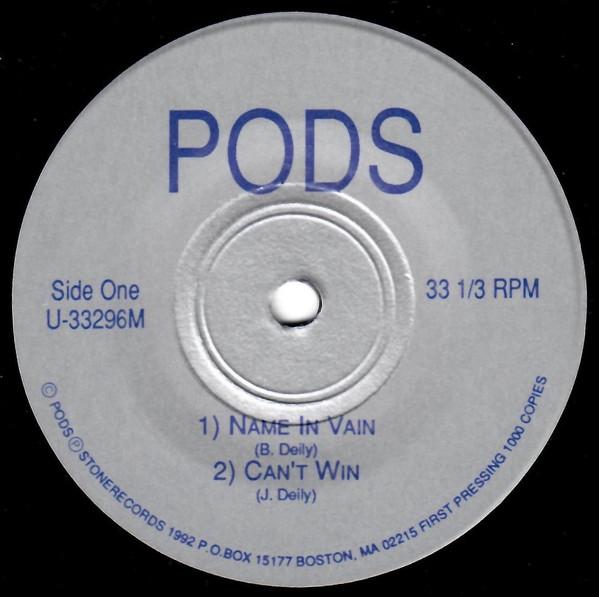 Pods - It's A Bummer About Bourbie - 7 Inch