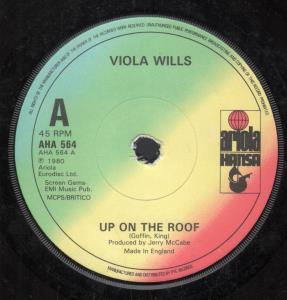 Viola Wills - Up On The Roof - 7 Inch
