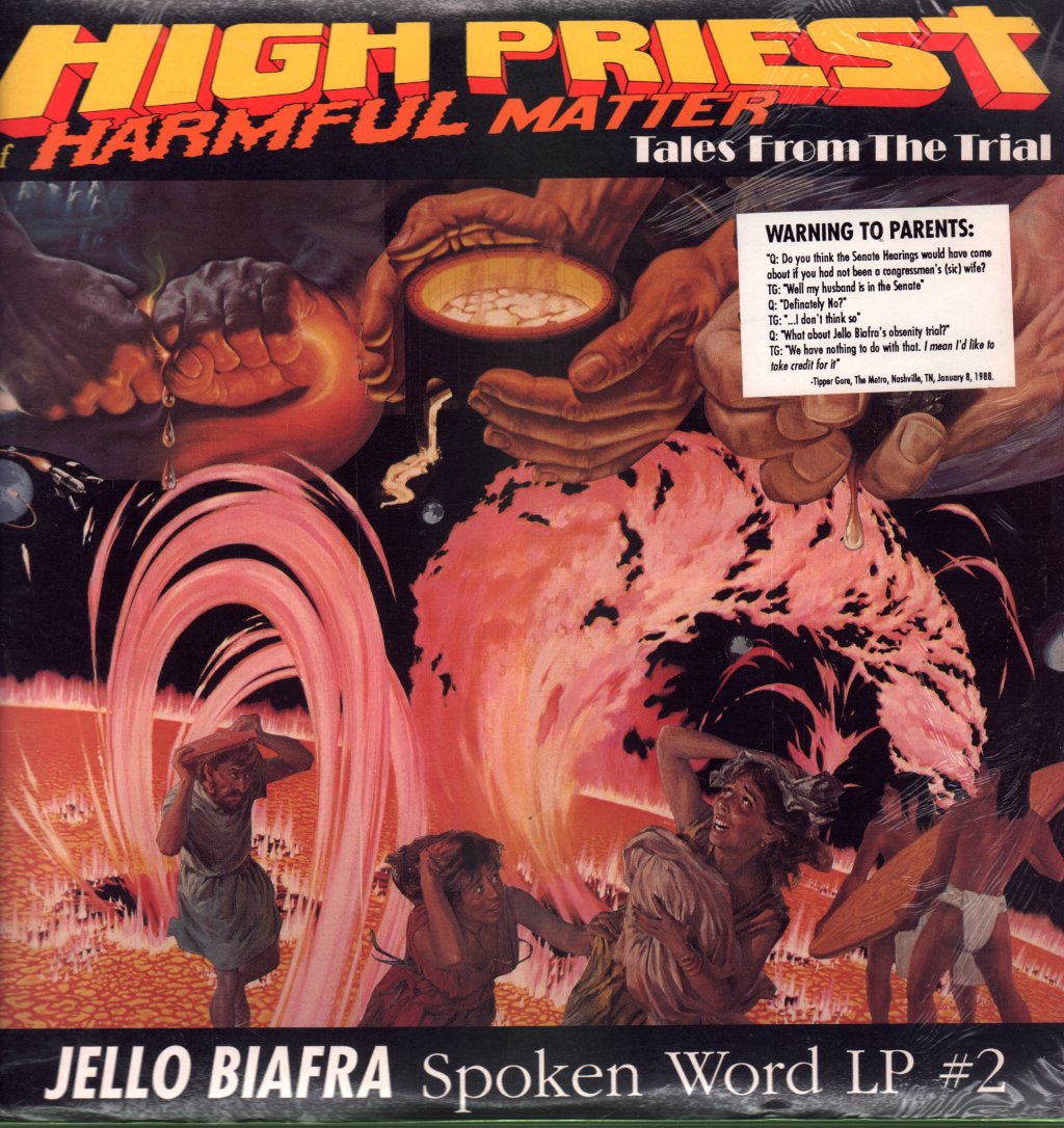 Jello Biafra - High Priest Of Harmful Matter - Tales From The Trial - Double Lp